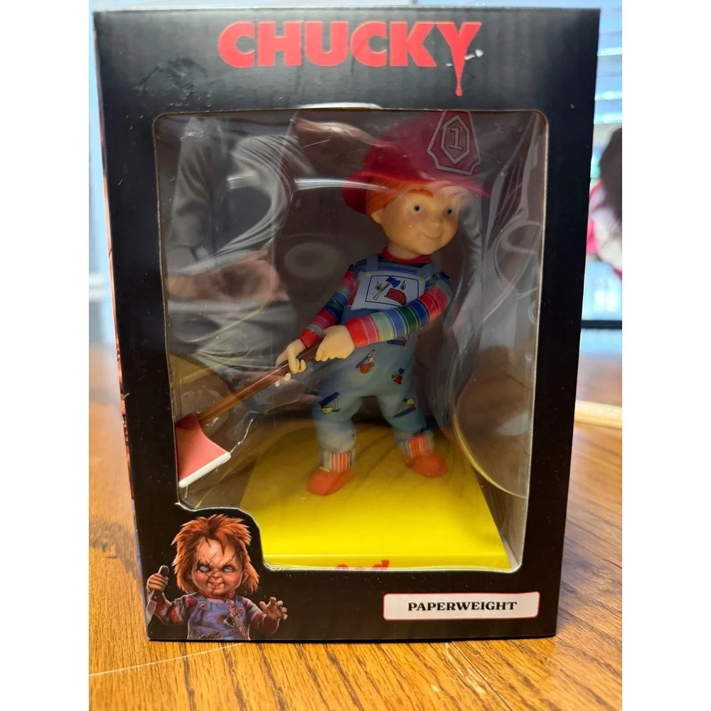 Chucky Good Guys Fireman Paperweight Surreal Entertainment Horror Collectible
